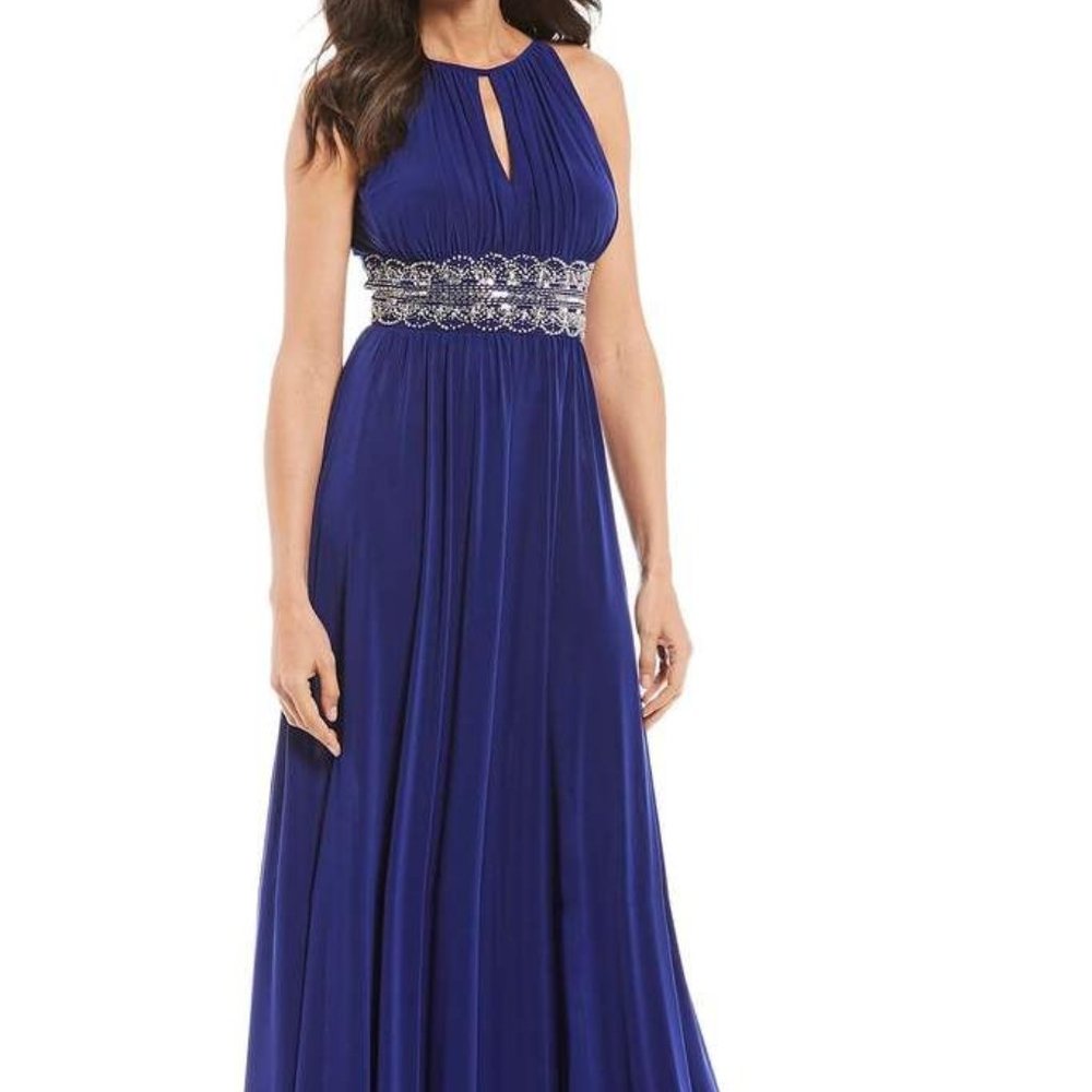 Royal Blue Evening Gown